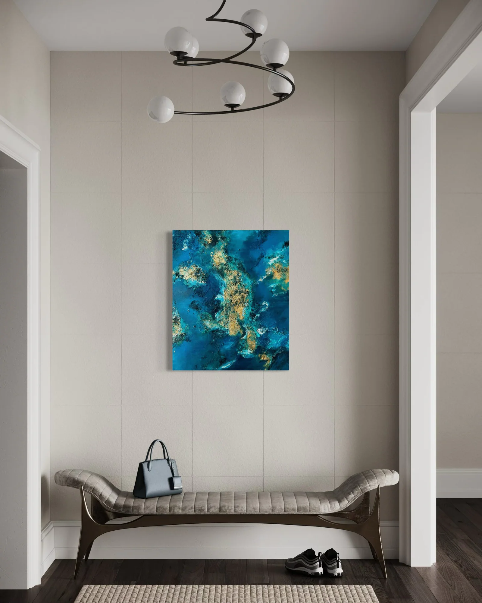Abstraktes Acrylbild – handgemaltes Unikat von Barbara Wieser-Balkus / barbarART