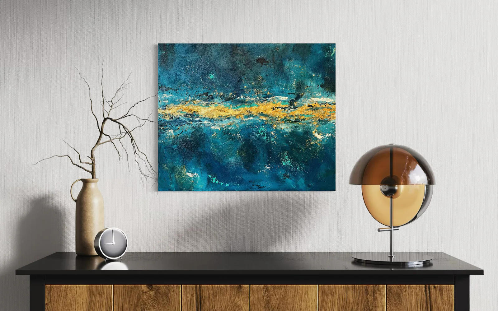 Abstraktes Acrylbild – handgemaltes Unikat von Barbara Wieser-Balkus / barbarART